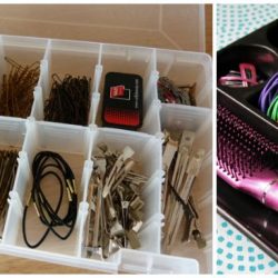 How to Organize Hair Accessories {Never Lose Hair Elastics Again!}