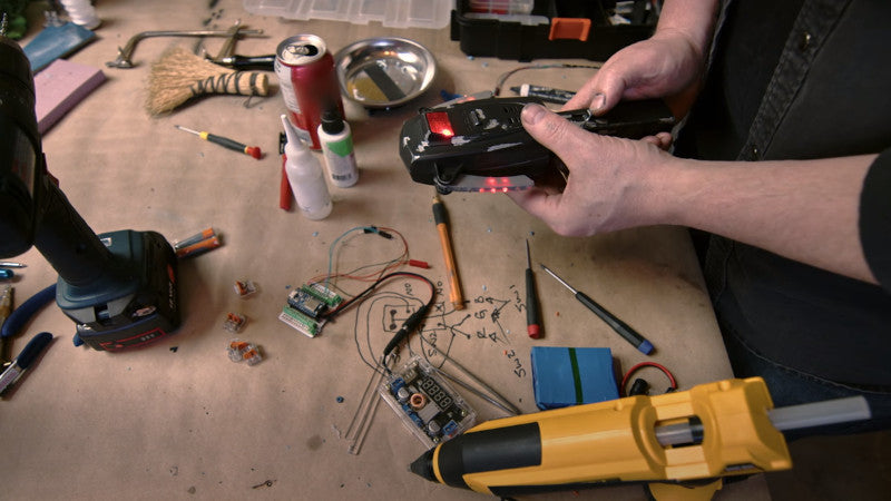 Cheap Ghostbusters Toy Turned Convincing Prop