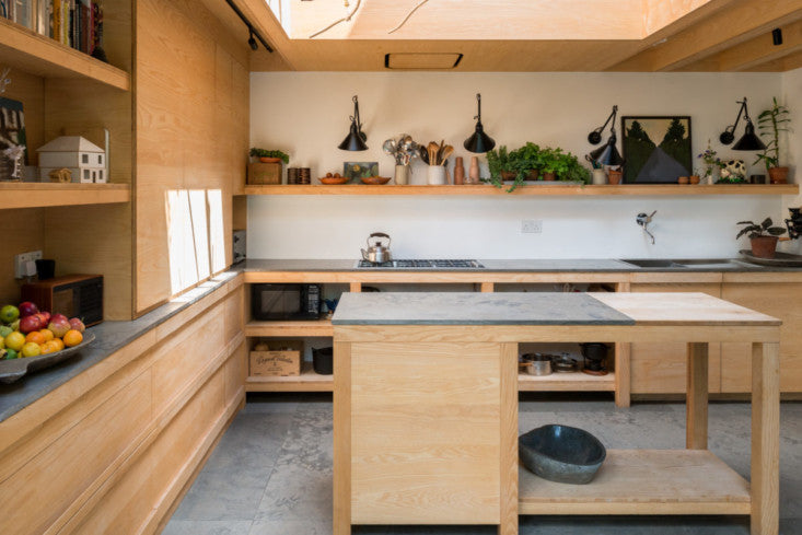 Kitchen of the Week: A London Architects Sky-Lit Compact Kitchen