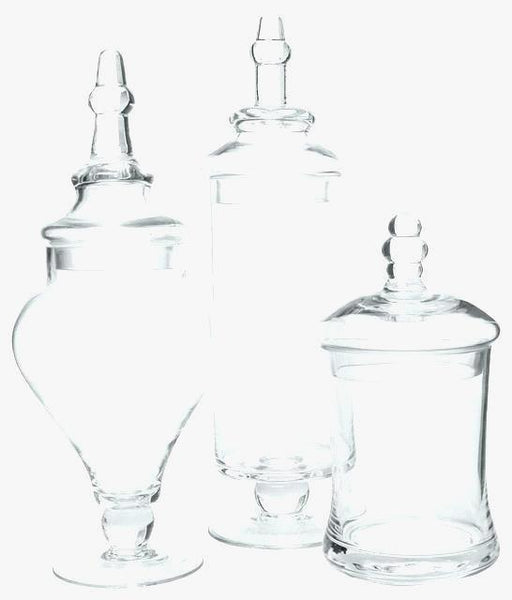 Big Plastic Apothecary Jars