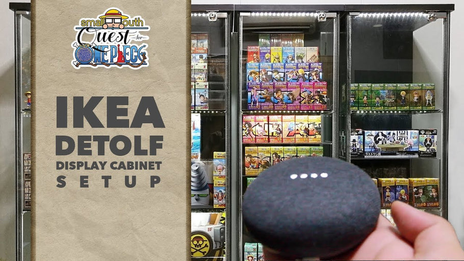 IKEA Detolf Display Cabinet Setup