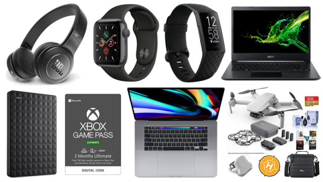 ET Weekend Deals: $300 Off MacBook Pro, Apple Watch Series 5 Only $349, 30 Percent Off New Fitbit Charge 4