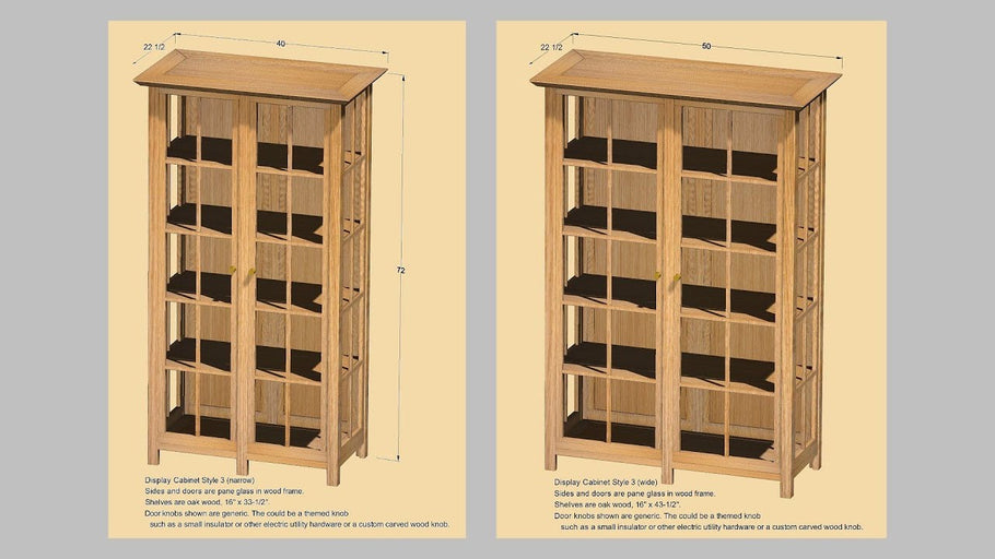 In this first video of a series on making two similar display cabinets using red oak wood from my client's own tree, Andy takes us from unloading the solar kiln ...
