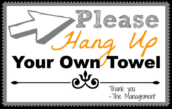 Beautiful Hang Towels