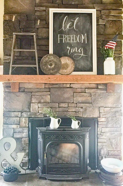 Brilliant Fireplace Wall Decor