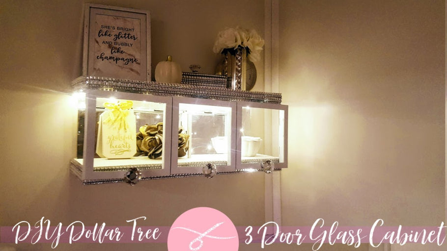 Hey Creative Crafters this diy Dollar Tree Decor Home Project is one I've been asked several times to create for a few months now to make a bathroom cabinet ...
