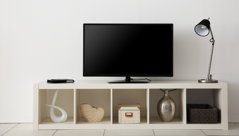 16 Living Room TV Stands That Will Complete Your Space (And Look Really Cute)