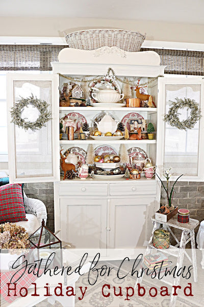 Gathered For Christmas in the Holiday Cupboard