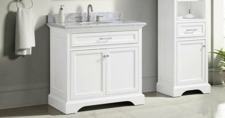 Up to 50% Off Bathroom Vanities + Free Shipping