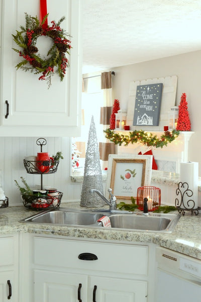 25 Simple Winter Kitchen Decorating Ideas