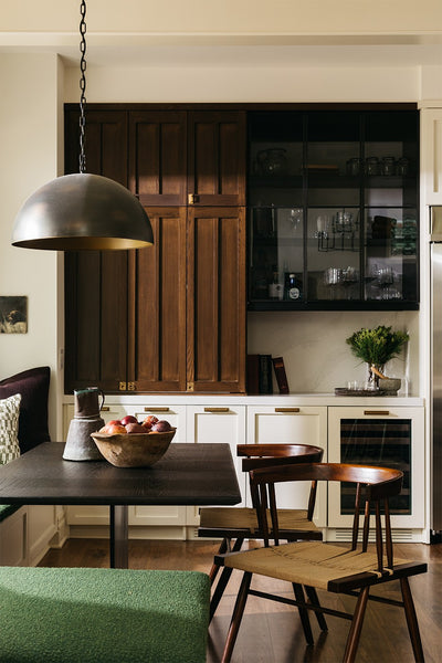 3 Kitchen Cabinet Styles Are Better Than 1—Give This Craftsman-Inspired Trio a Try