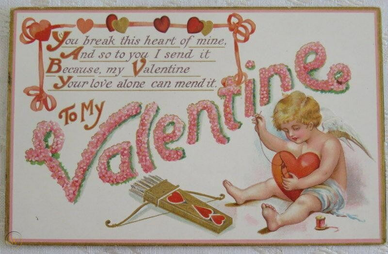Valentine’s Ephemera Collectibles