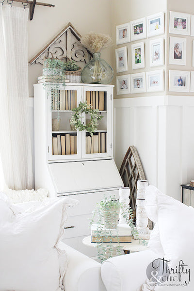 Hutch Makeover Before and After