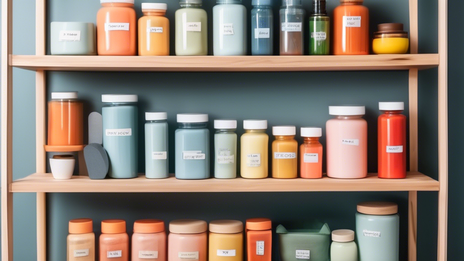 Clear Shelf Organization