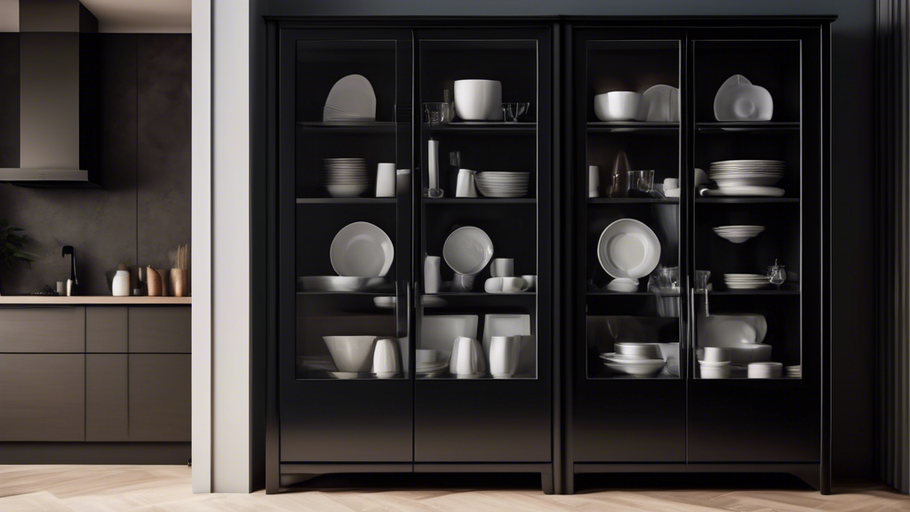 Black Corner Cabinets: A Stylish Storage Solution