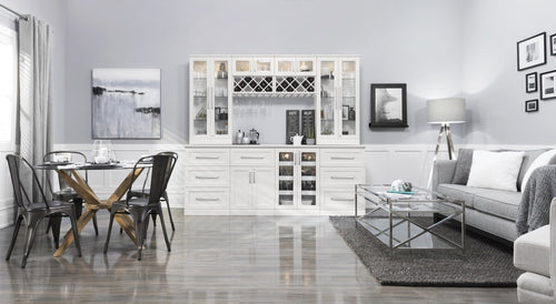 Home Bar 9 Piece Cabinet Set - 24