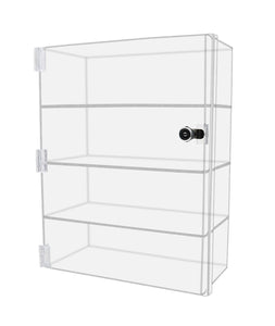 Marketing Holders Acrylic Lucite Countertop Display Case Showcase Box Cabinet 12"w x 7"d x 16"h Bakery Pastry Bread Cabint or Collectibles
