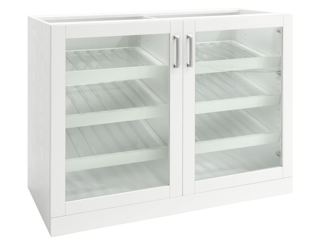 Home Bar Double Display Cabinet - 42