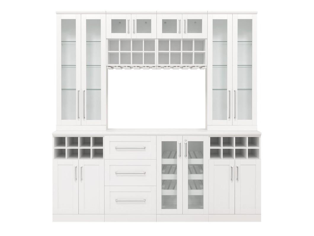 Home Bar 9 Piece Cabinet Set - 21