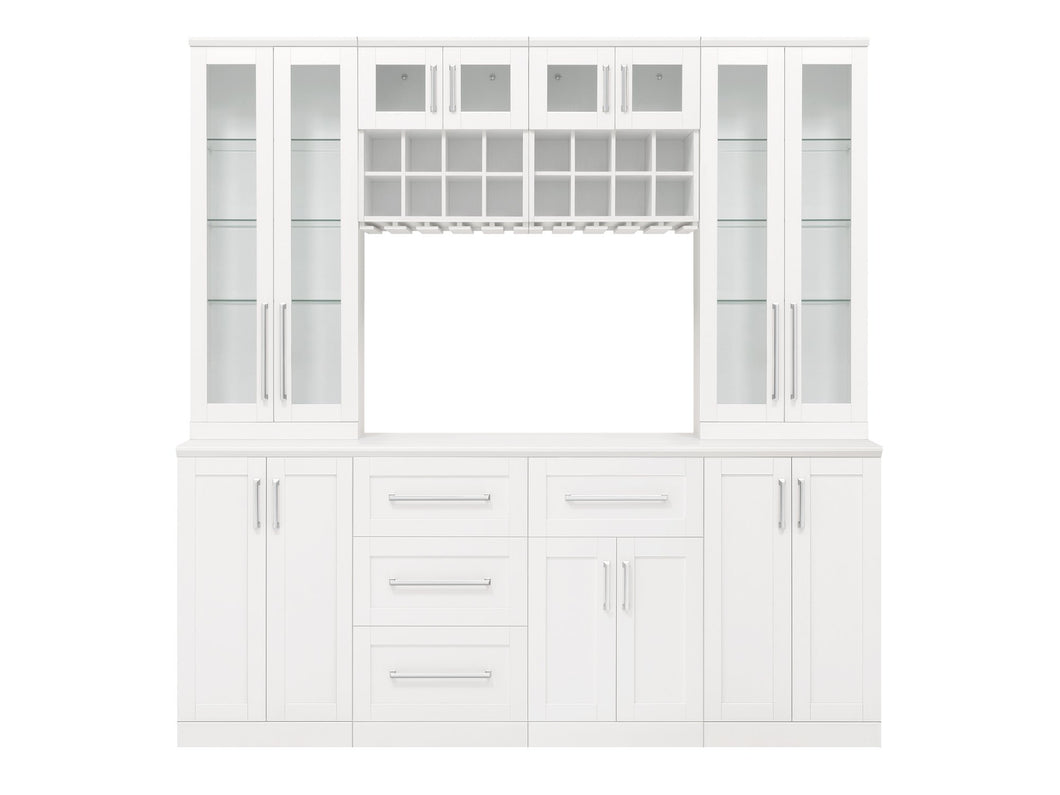 Home Bar 9 Piece Cabinet Set - 21