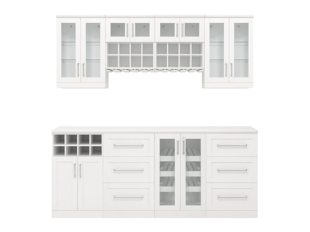 Home Bar 9 Piece Cabinet Set - 21