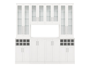 Home Bar 9 Piece Cabinet Set - 21"