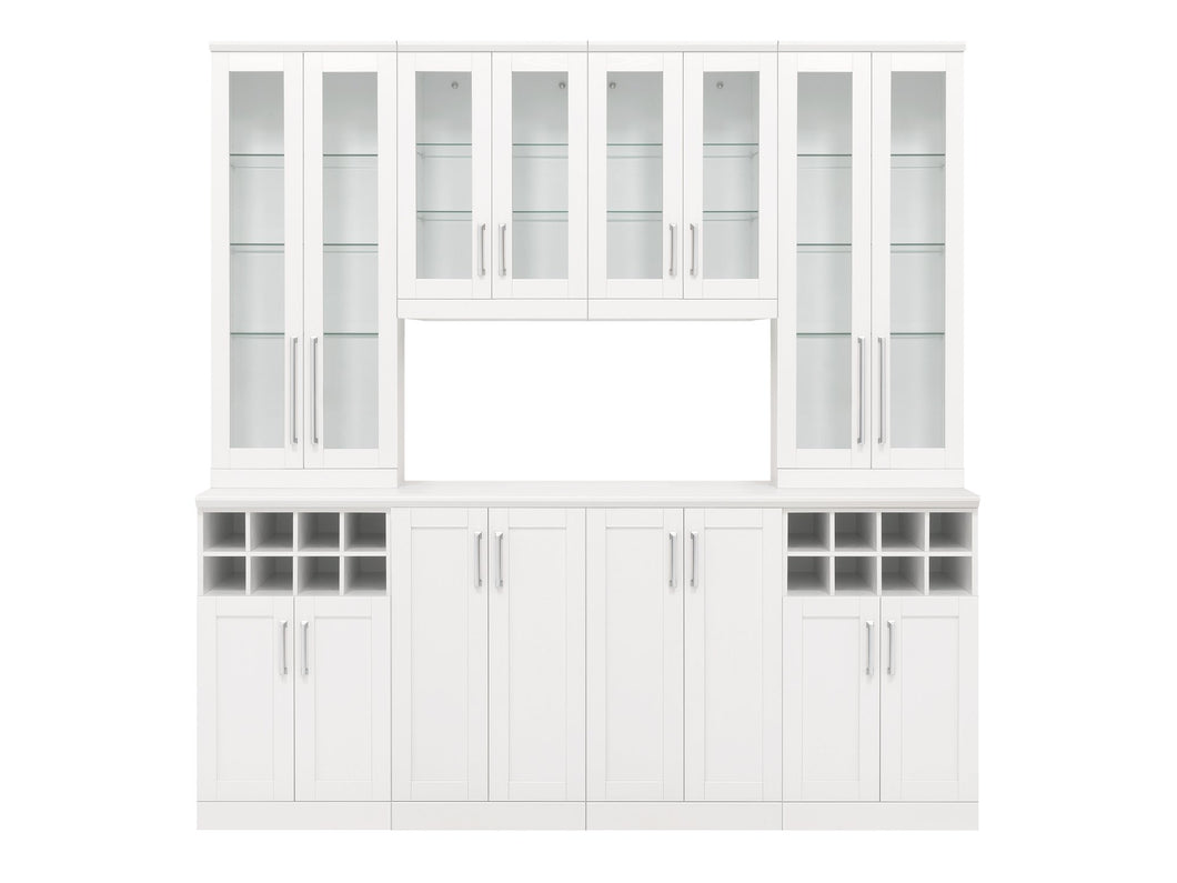 Home Bar 9 Piece Cabinet Set - 21