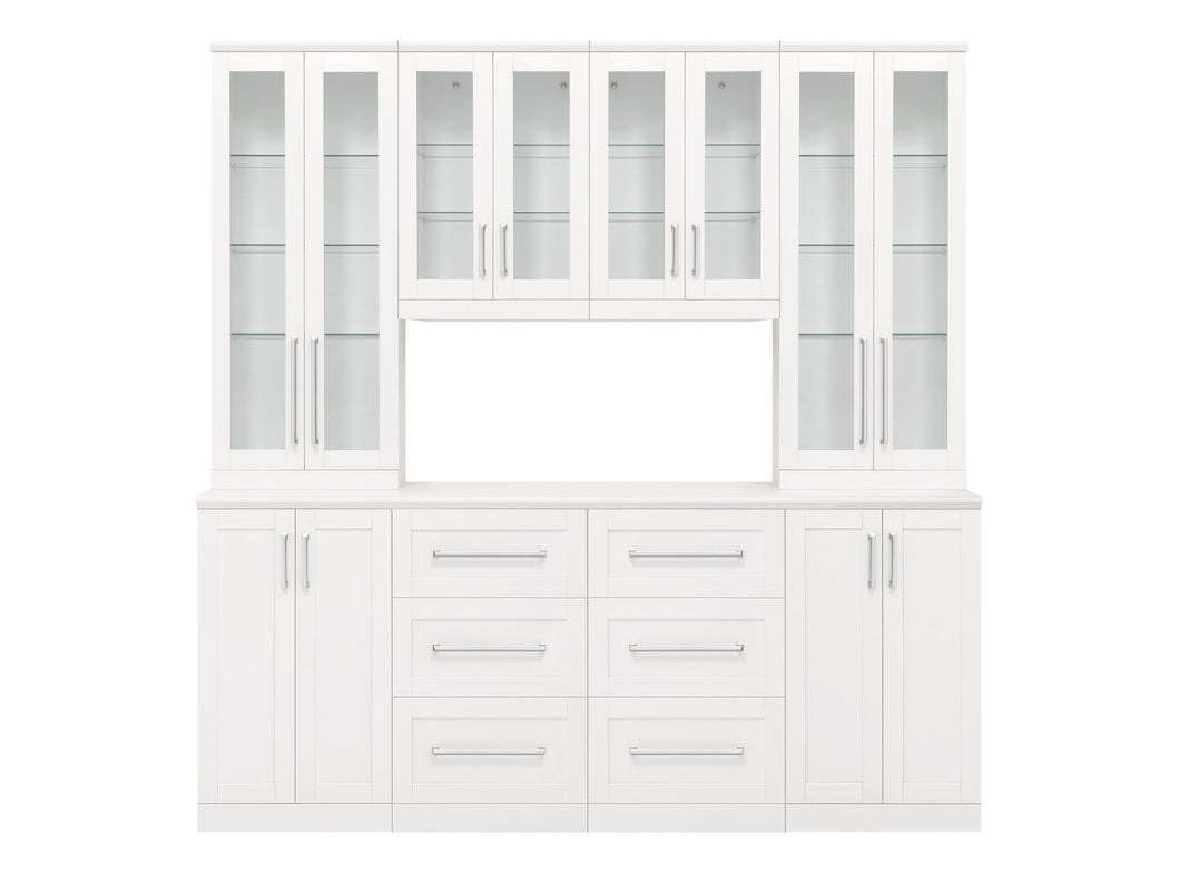 Home Bar 9 Piece Cabinet Set - 21