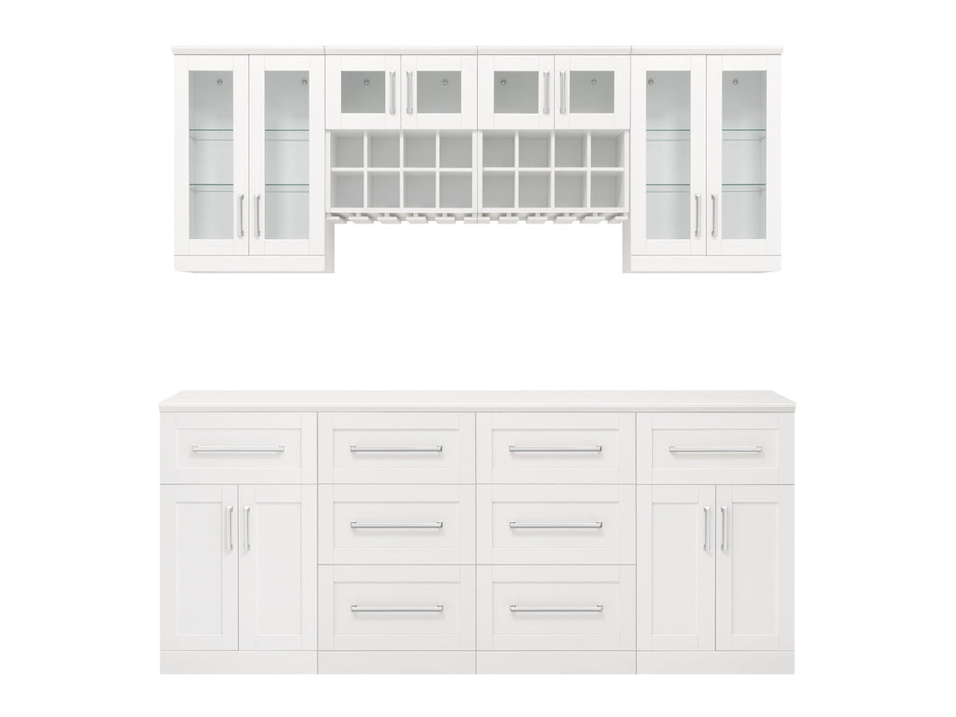 Home Bar 9 Piece Cabinet Set - 21