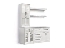 Load image into Gallery viewer, Home Bar 7 Piece Cabinet Set - 24&quot;