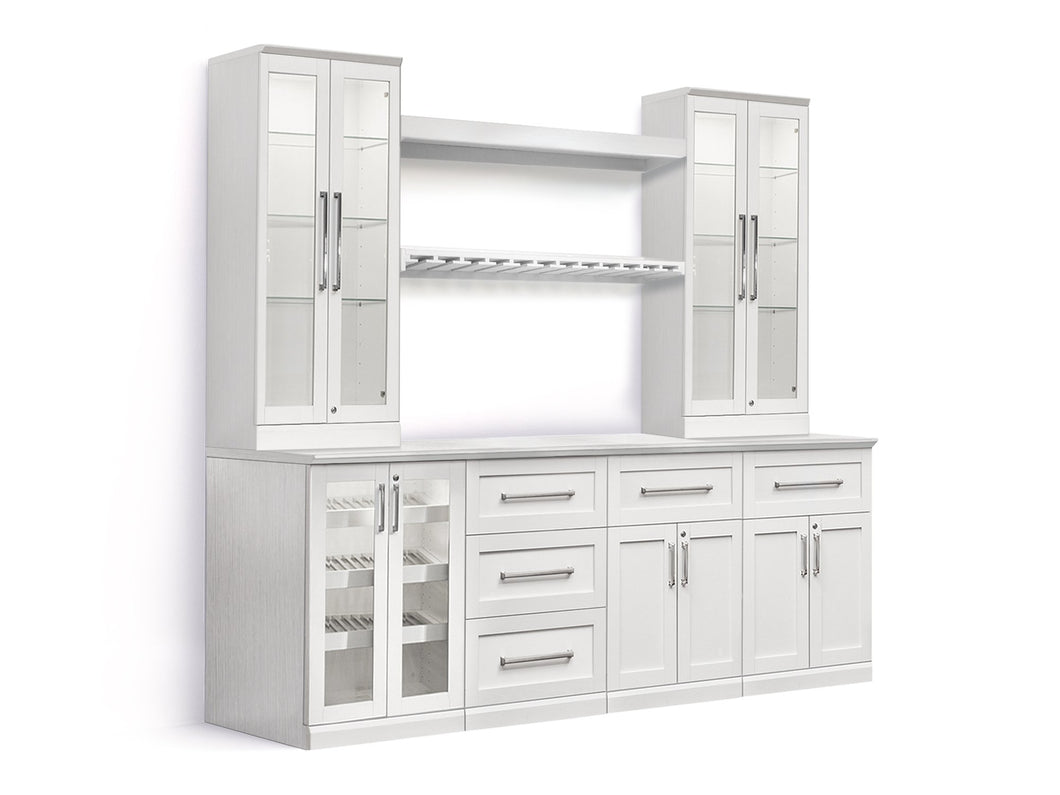Home Bar 9 Piece Cabinet Set - 24