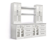 Load image into Gallery viewer, Home Bar 9 Piece Cabinet Set - 24&quot;