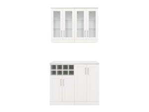 Home Bar 5 Piece Cabinet Set - 21"