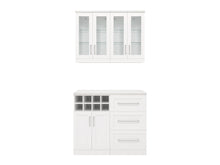 Load image into Gallery viewer, Home Bar 5 Piece Cabinet Set - 21&quot;