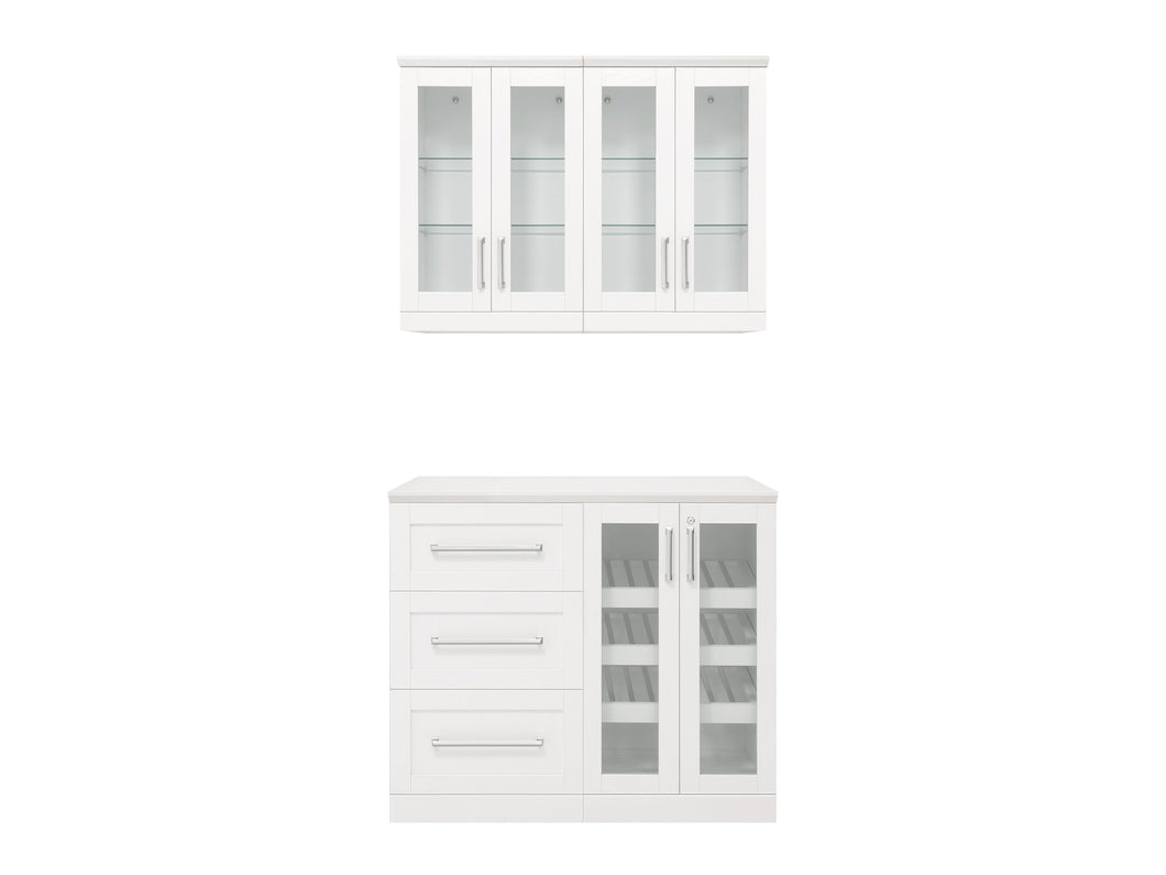 Home Bar 5 Piece Cabinet Set - 21