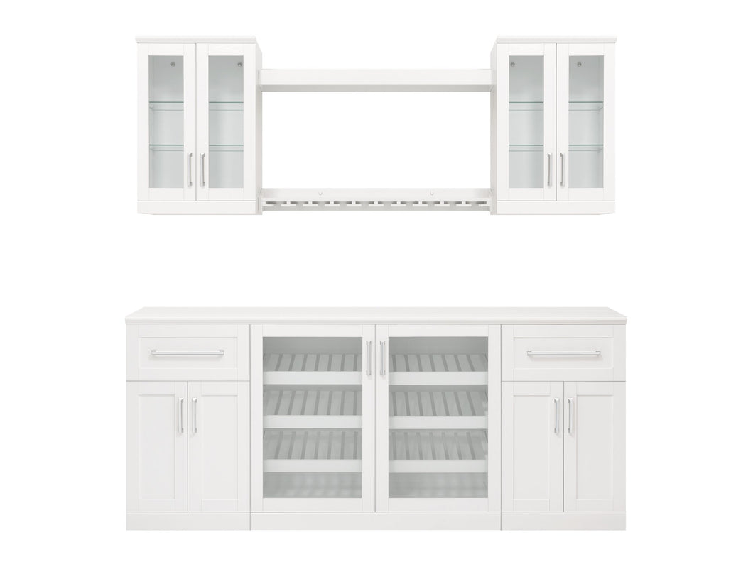 Home Bar 8 Piece Cabinet Set - 21
