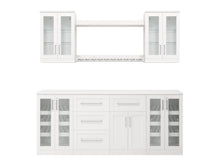 Load image into Gallery viewer, Home Bar 9 Piece Cabinet Set - 21&quot;