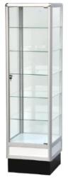 Glass Display Cabinet - Aluminum Display Tower