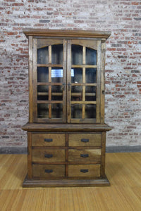 Barnwood Hutch - Curio Display Cabinet