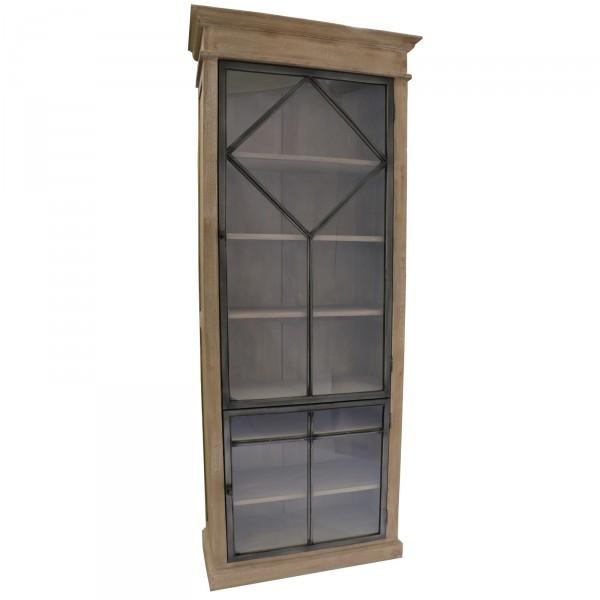 Greta Display Cabinet Sideboard / Cupboard Wood & Glass