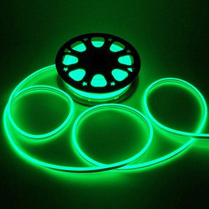 DELight Flex LED Neon Rope Light 50ft Green